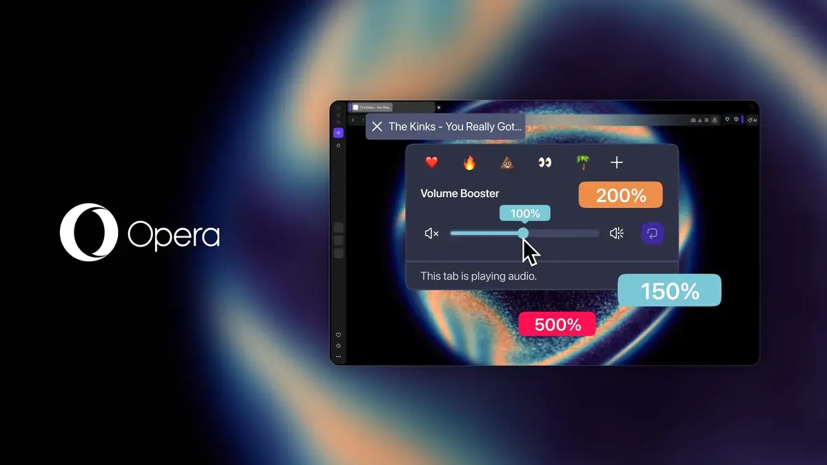 Opera One&nbsp;: YouTube, Twitch et visio am&eacute;lior&eacute;s avec de nouvelles fonctions