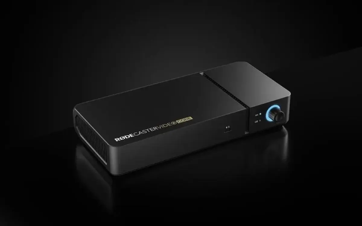 R&Oslash;DE lance le R&Oslash;DECaster Video Core, une console tout-en-un pour la production vid&eacute;o et audio