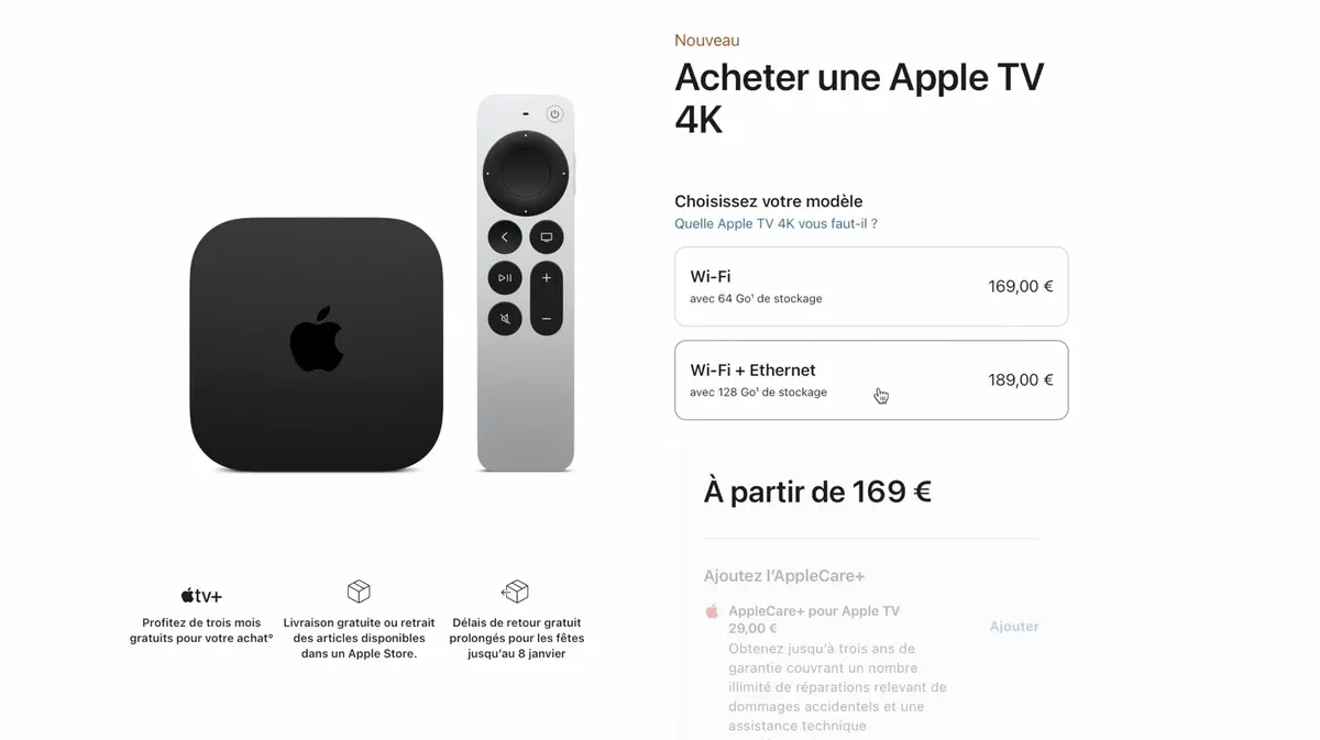 Test Apple TV 4K 2022 : encore utile, mais pour combien de temps ?