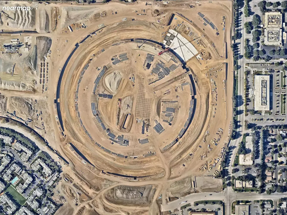 L'image du jour : Apple Park, deux ans de travaux en 9 photos haute résolution!