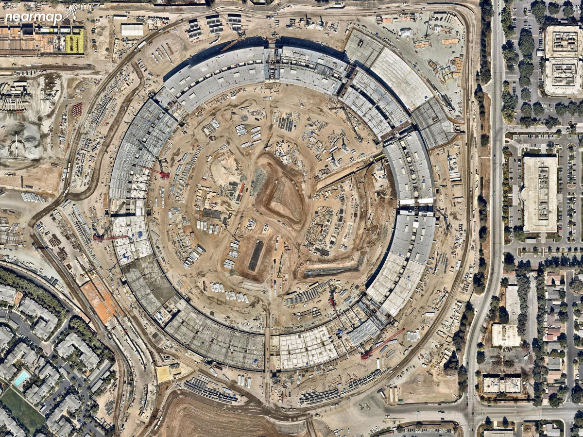 L'image du jour : Apple Park, deux ans de travaux en 9 photos haute résolution!