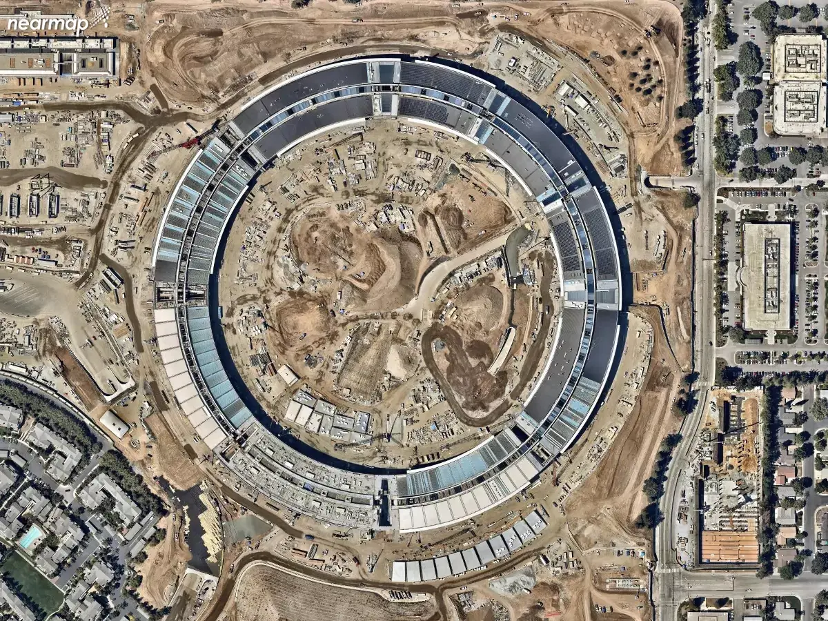 L'image du jour : Apple Park, deux ans de travaux en 9 photos haute résolution!