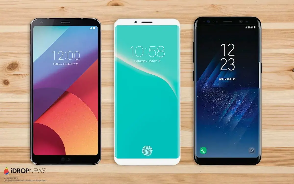 Concept : un iPhone Edition (très) inspiré par le Galaxy S8