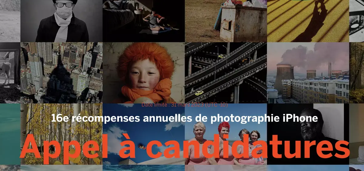 Les inscriptions pour le concours international de photo à l'iPhone sont ouvertes