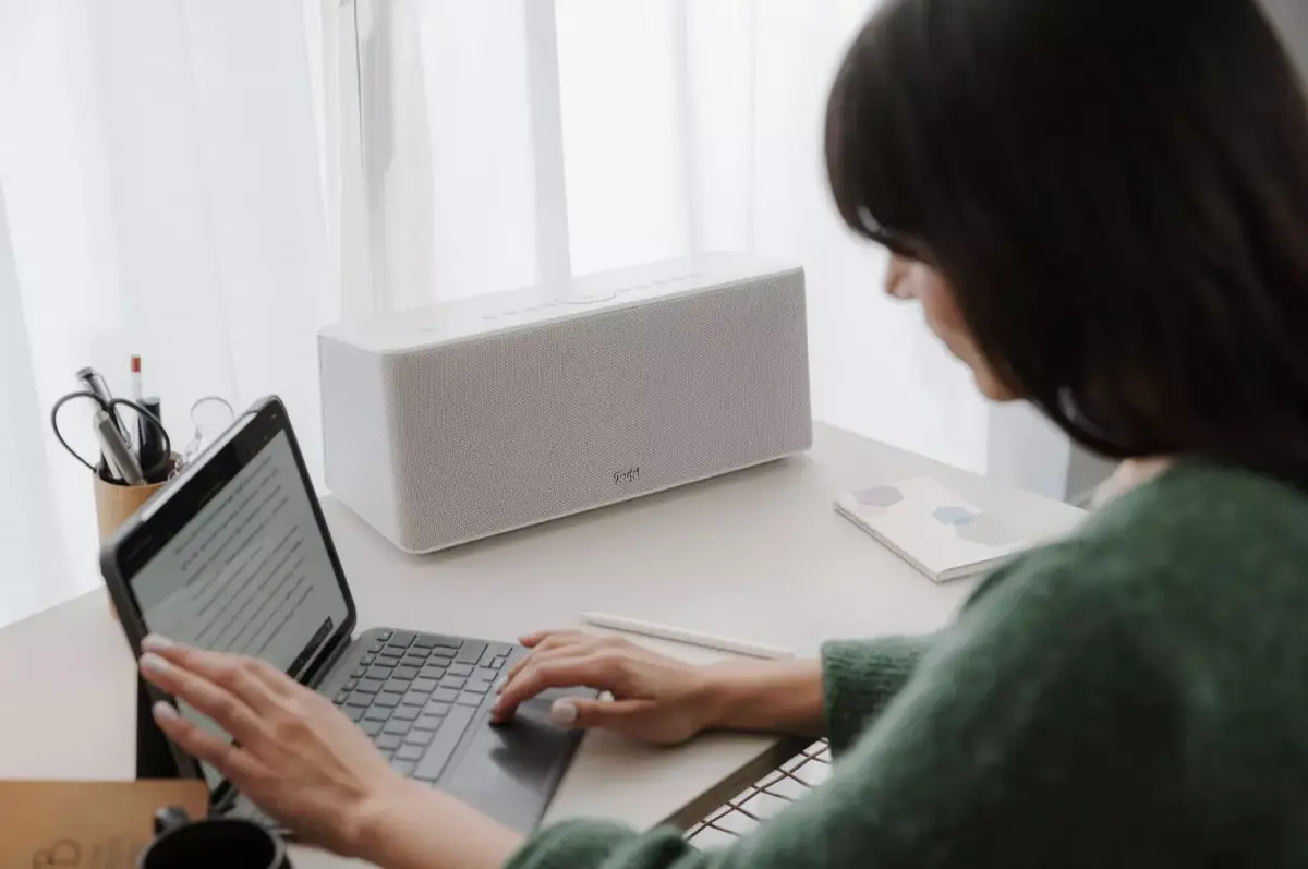 Une enceinte nomade AirPlay 2 chez Teufel