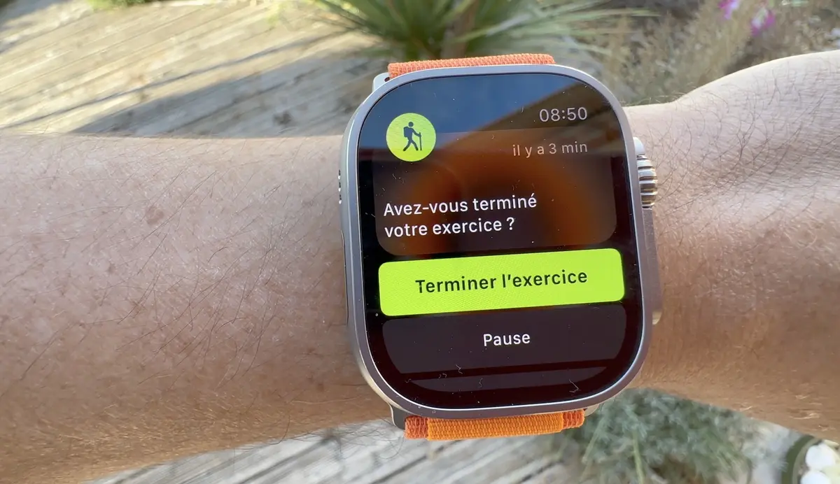 Test de l'Apple Watch Ultra (2022)