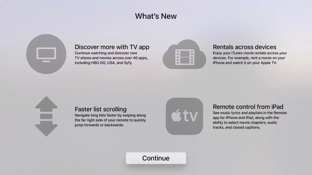 Apple a prévu une app "AppleTV Remote" pour iPad