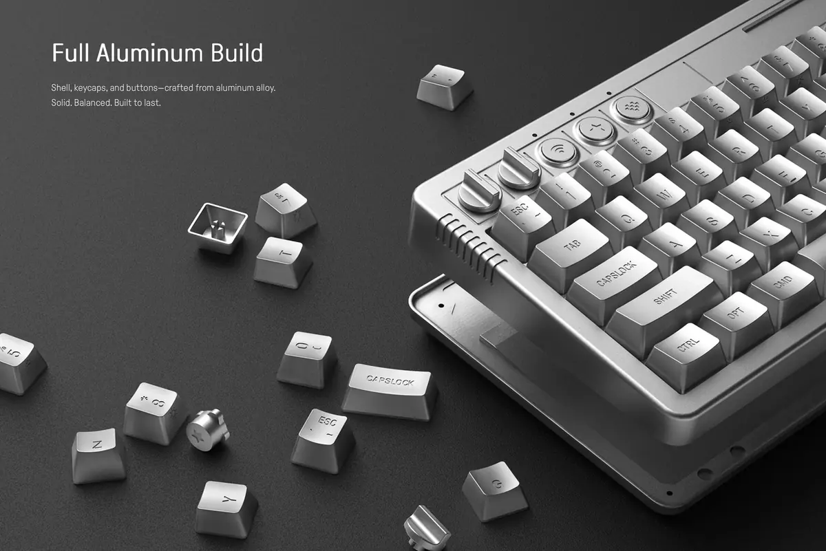 8BitDo sort un clavier m&eacute;canique inspir&eacute; de l'Apple II pour les 50 ans d'Apple