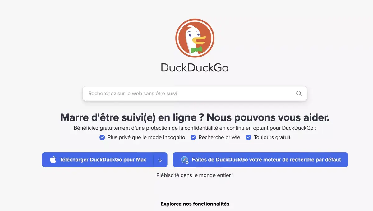 DuckDuckGo Apple