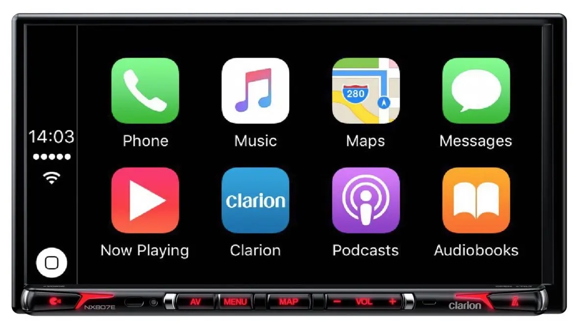 Le nouvel autoradio CarPlay de Clarion est disponible à la vente