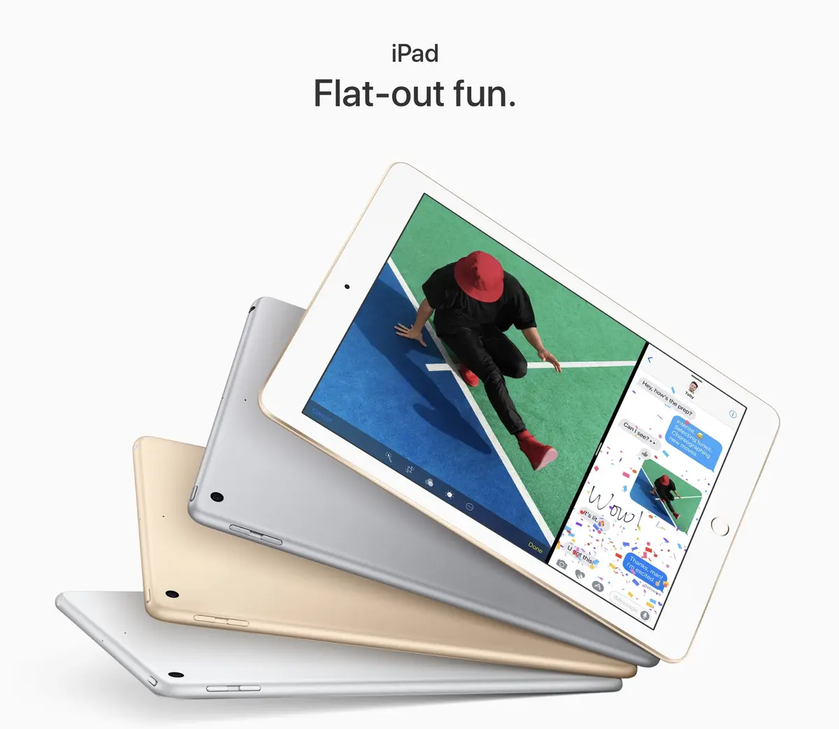 Pour Apple France, le nouvel iPad est "si fin"