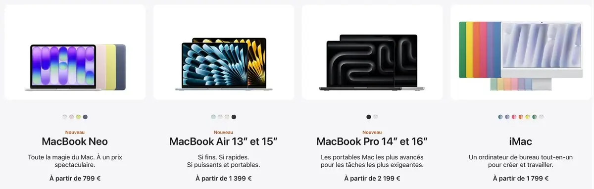 Crise de la RAM&nbsp;: Apple augmente quasiment tous les prix de ses produits&nbsp;!