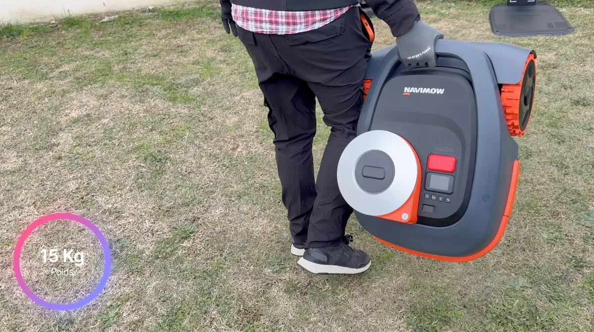 Test Navimow H206&nbsp;: un robot-tondeuse avec LIDAR et AirTag int&eacute;gr&eacute;s pour les grands jardins&nbsp;!