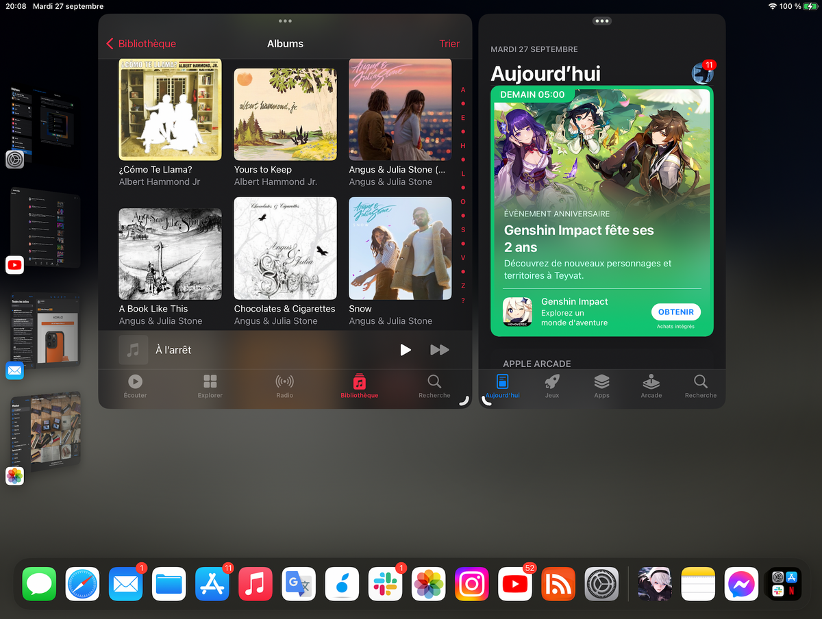  iPadOS 16.1  : comment activer Stage Manager