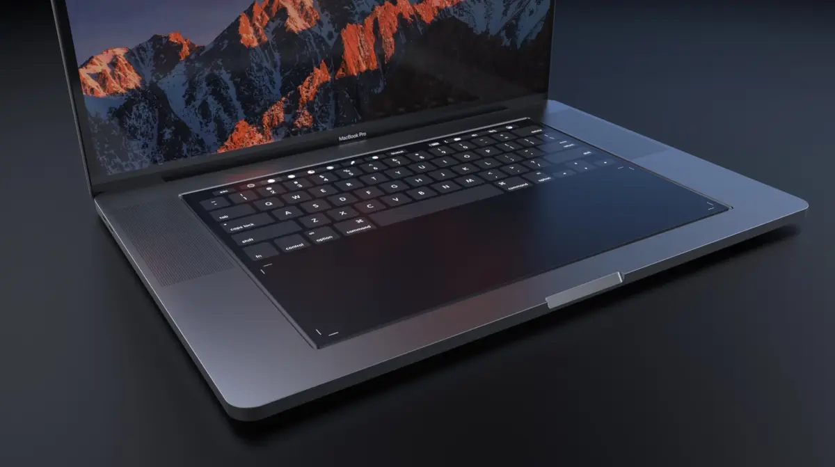 Concept : et si le MacBook Pro adoptait un clavier entièrement tactile ?