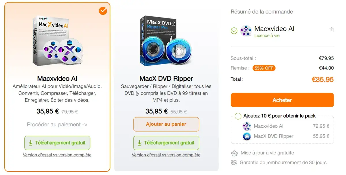 Macxvideo AI redonne vie à vos souvenirs (méga promo jusqu’à –66%)