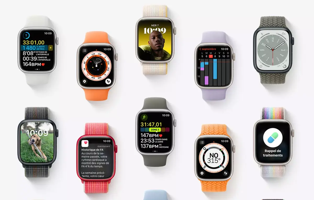 watchOS 9.4 permet de supprimer certaines Apps Apple depuis l'Apple Watch