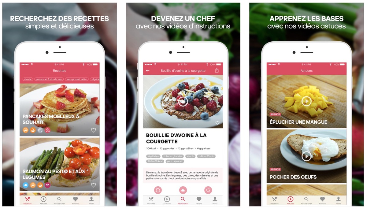 Runtasty : Runtastic lance une app de recettes de cuisine