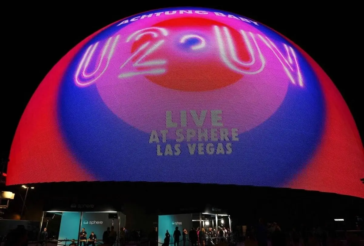 U2 Apple Music Las Vegas Sphere