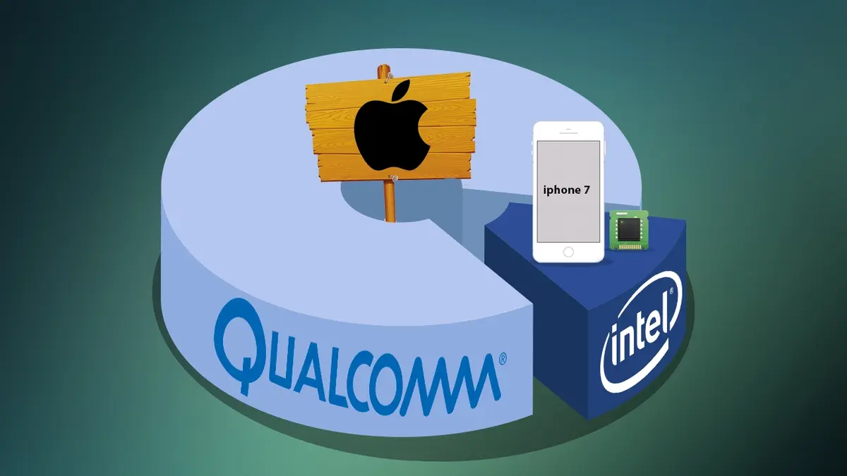 Qualcomm accuse Apple d'avoir minimisé les différences avec les modem Intel dans l'iPhone 7