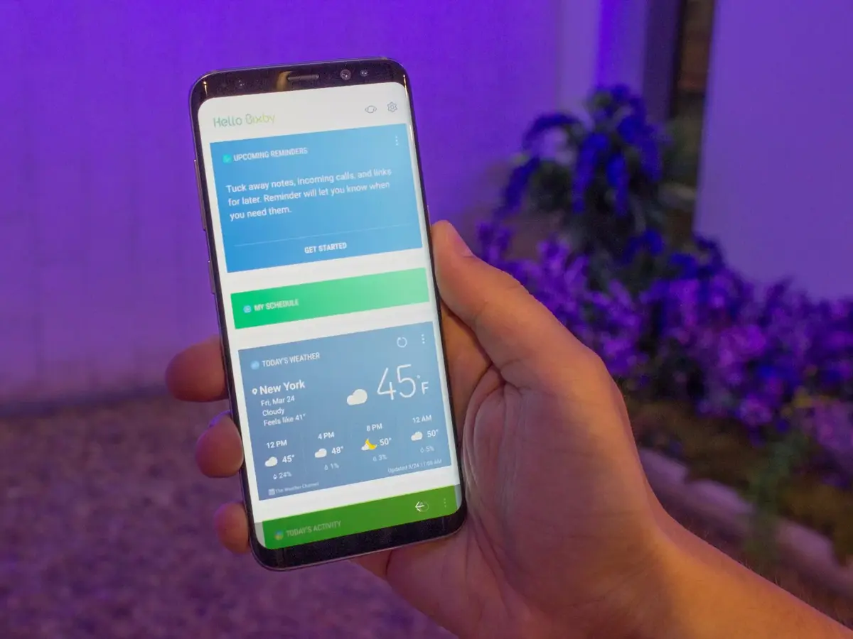 Galaxy S8 : l'assistant Bixby restera muet pendant une partie du printemps