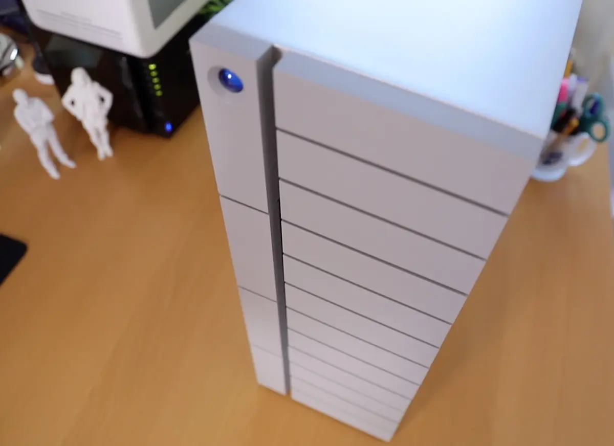 Test du 12big Thunderbolt 3 de LaCie : jusqu'à 120To de stockage ! (vidéo)