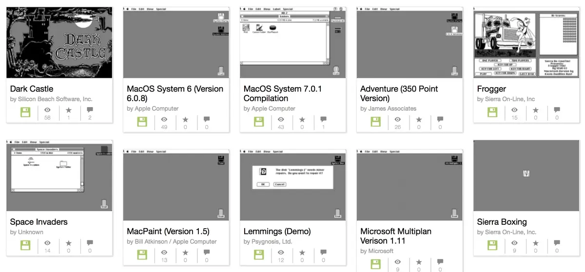 Un émulateur des premiers Mac (avec des jeux) disponible sur l'Internet Archive !