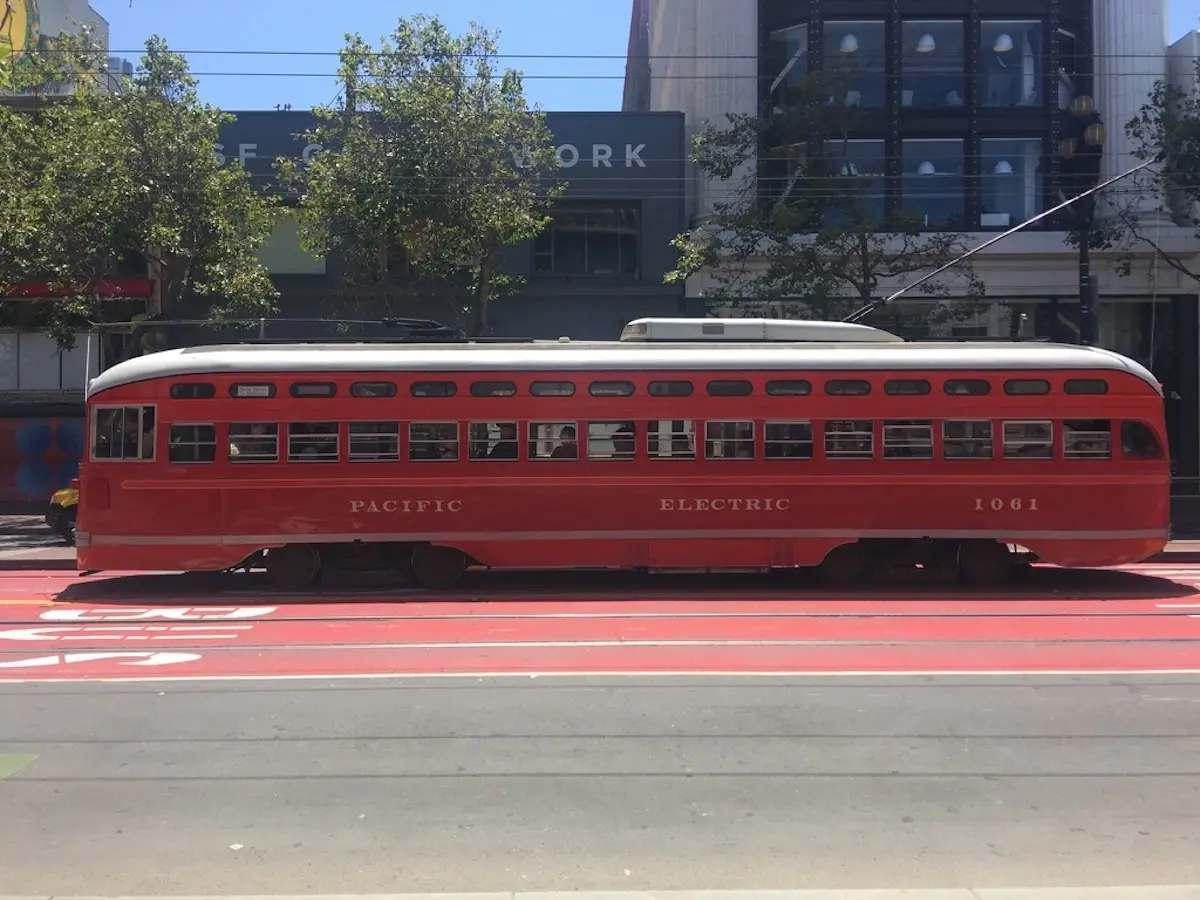 En même temps on aime le vintage à SF (Photo prise par moi)