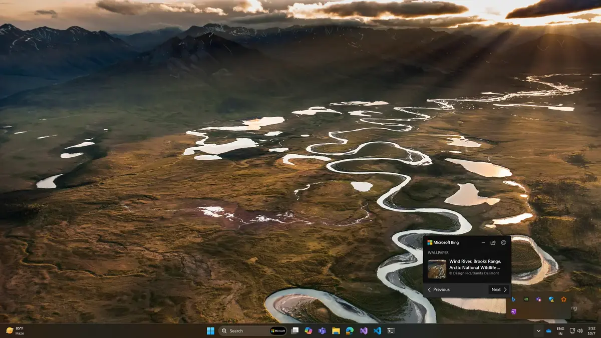 Microsoft lance Bing Wallpaper et vous ne devriez surement pas l’installer