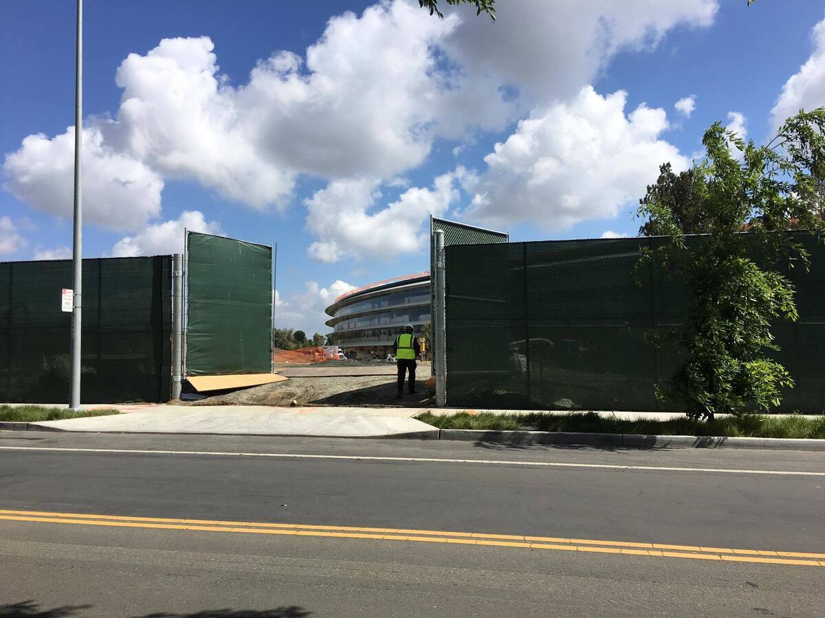 En direct d'Apple Park : quelques photos du nouveau campus d'Apple !