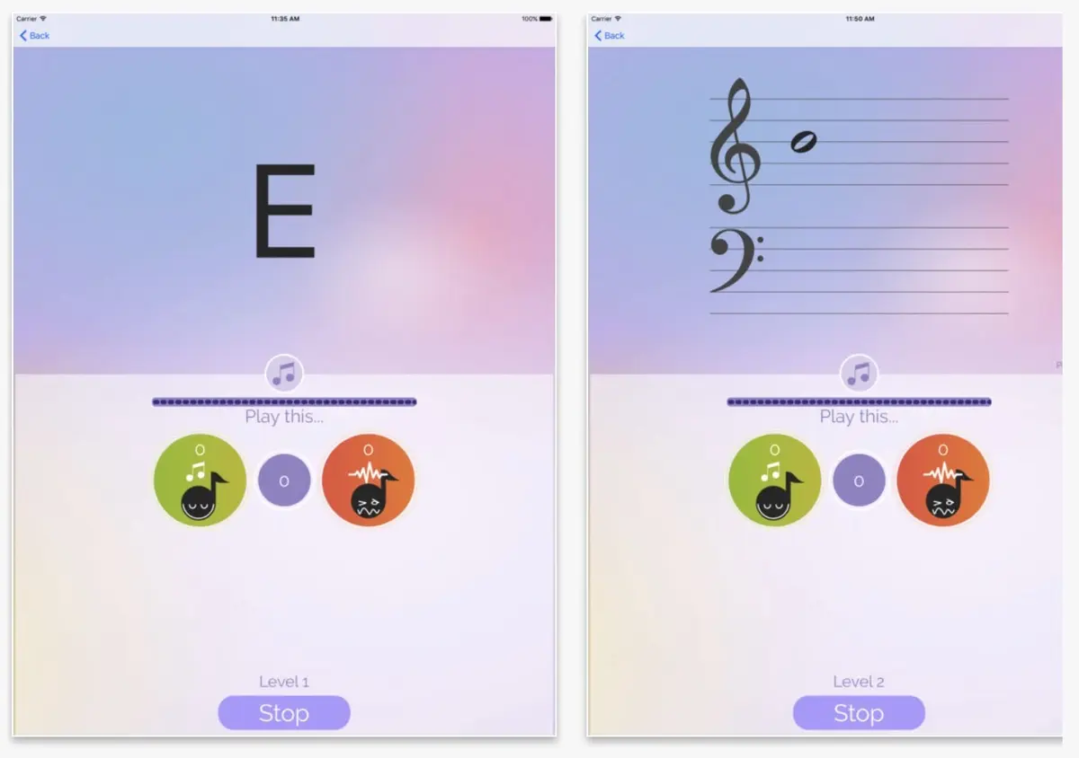 Une petite app d'exercices musicaux pour les débutants : Simple Music Note Workout