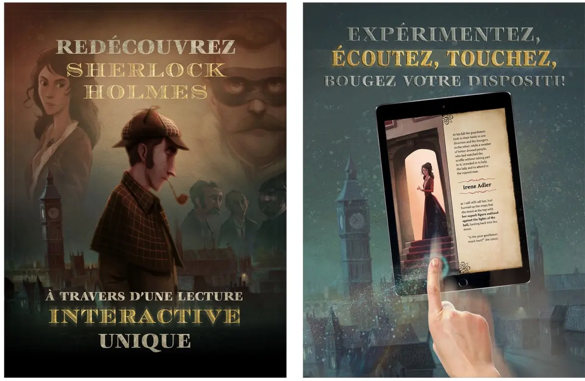 Les aventures interactives de Sherlock Holmes disponibles à petit prix sur iPhone et iPad