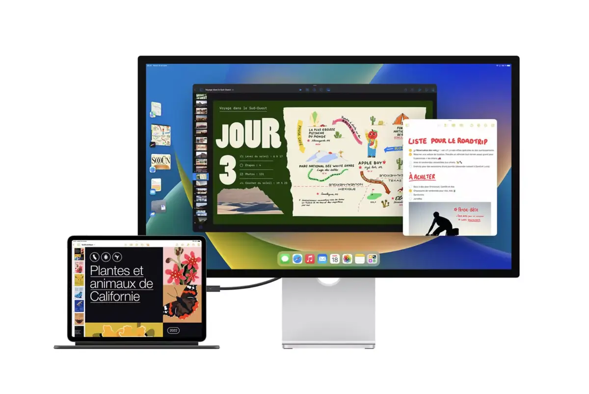 Stage Manager sur les moniteurs externes est de retour avec iPadOS 16.2