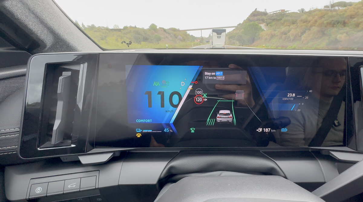 Essai et autonomie du Renault Scenic électrique sur l'autoroute !