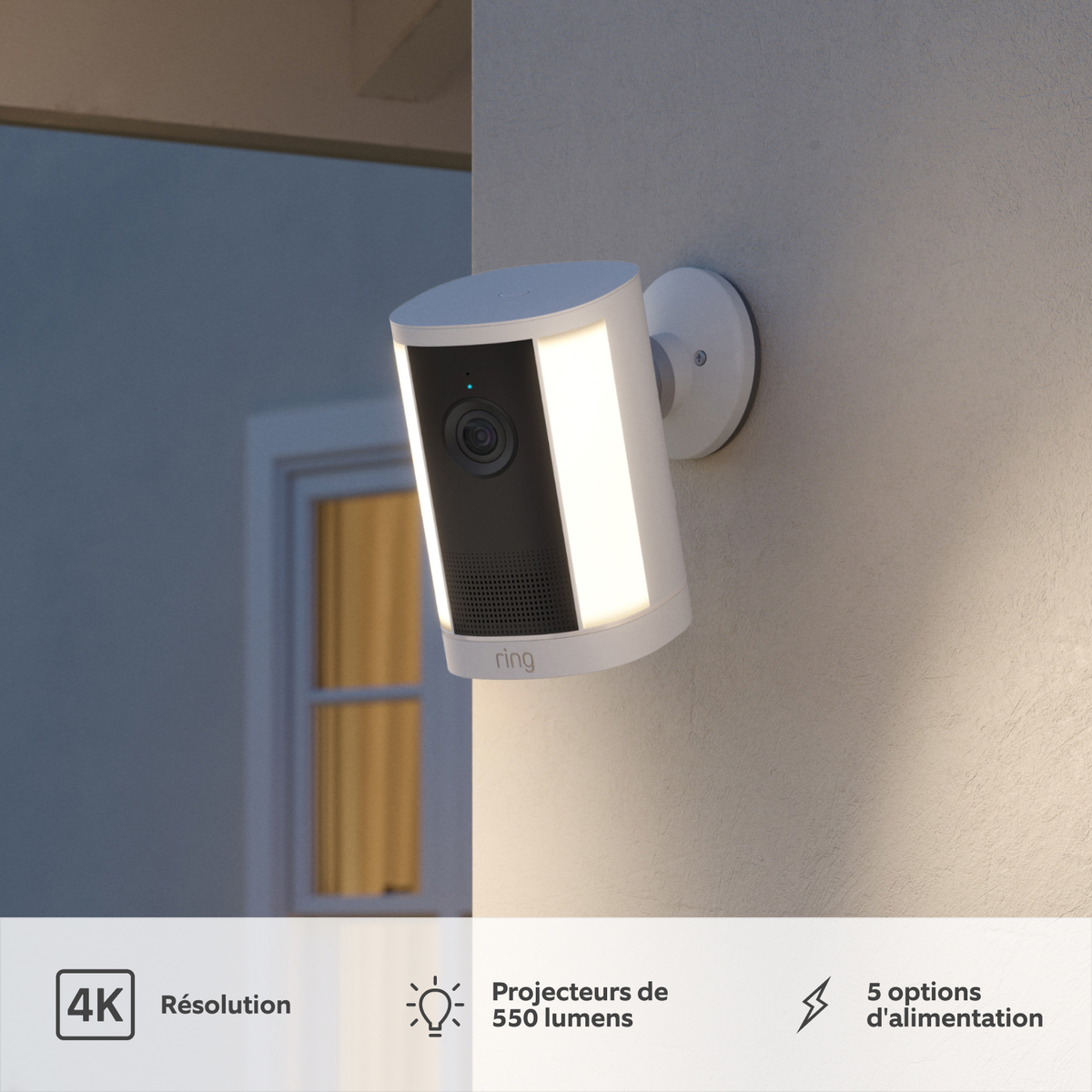 Ring d&eacute;voile cinq nouvelles cam&eacute;ras de surveillance, dont quatre mod&egrave;les en 4K d&egrave;s 99,99&nbsp;&euro;