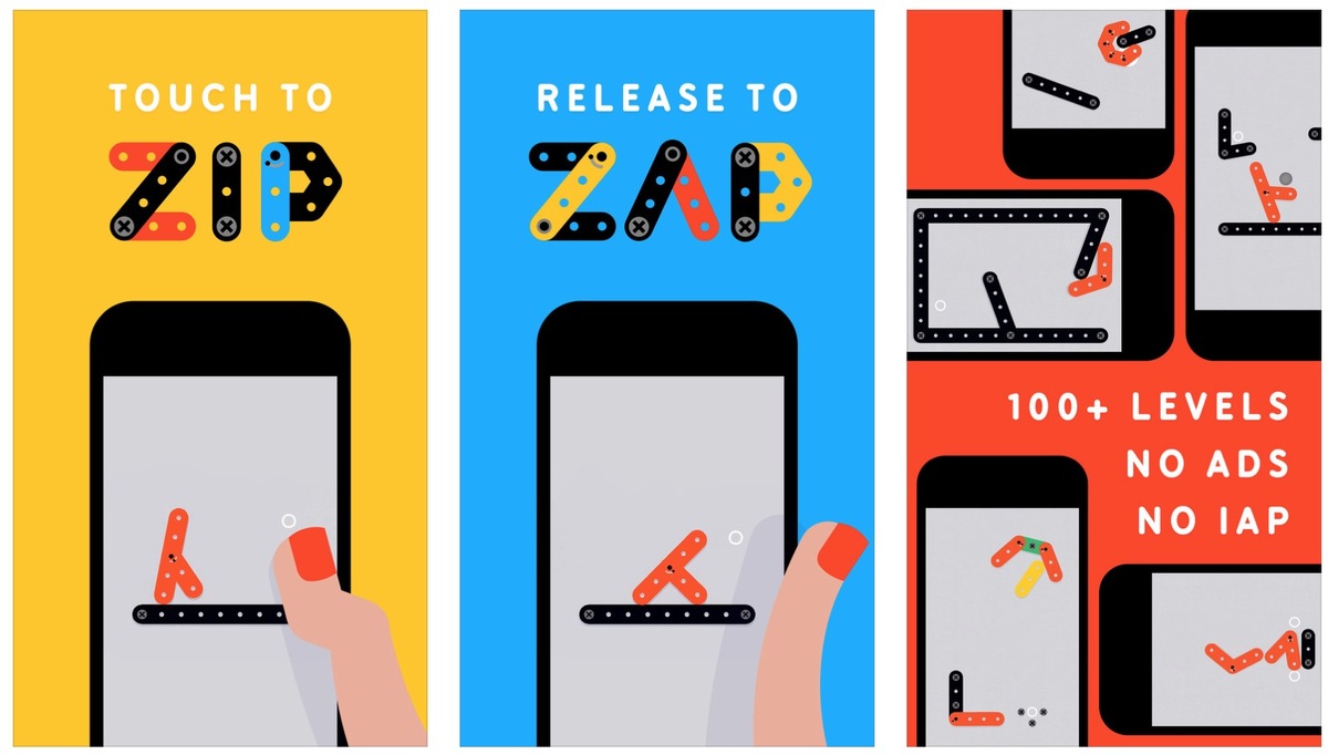 Le jeu Zip-Zap est gratuit sur iOS pour la première fois depuis sa sortie