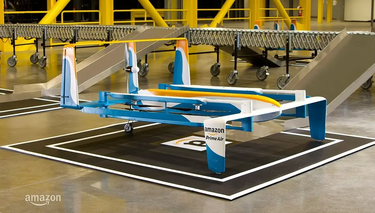 Amazon ouvre un hub britannique de 5580 m2 pour les livraisons par drones (mais pas que)