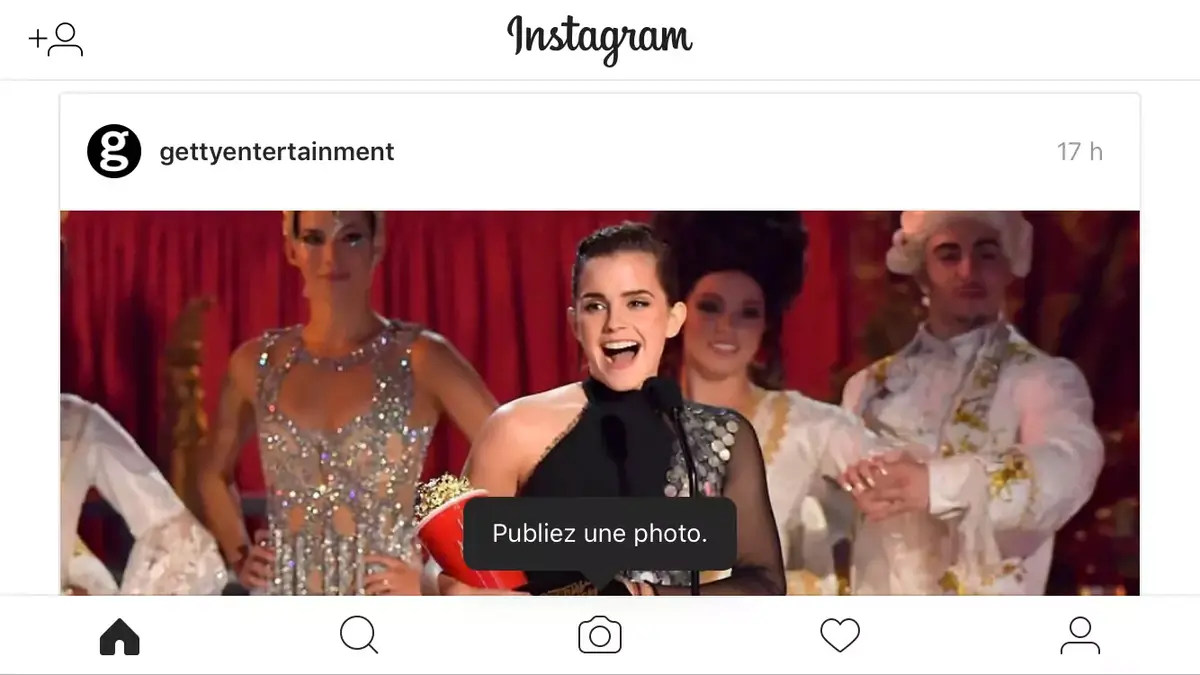 Instagram permet de publier des photos depuis la version mobile de son site web