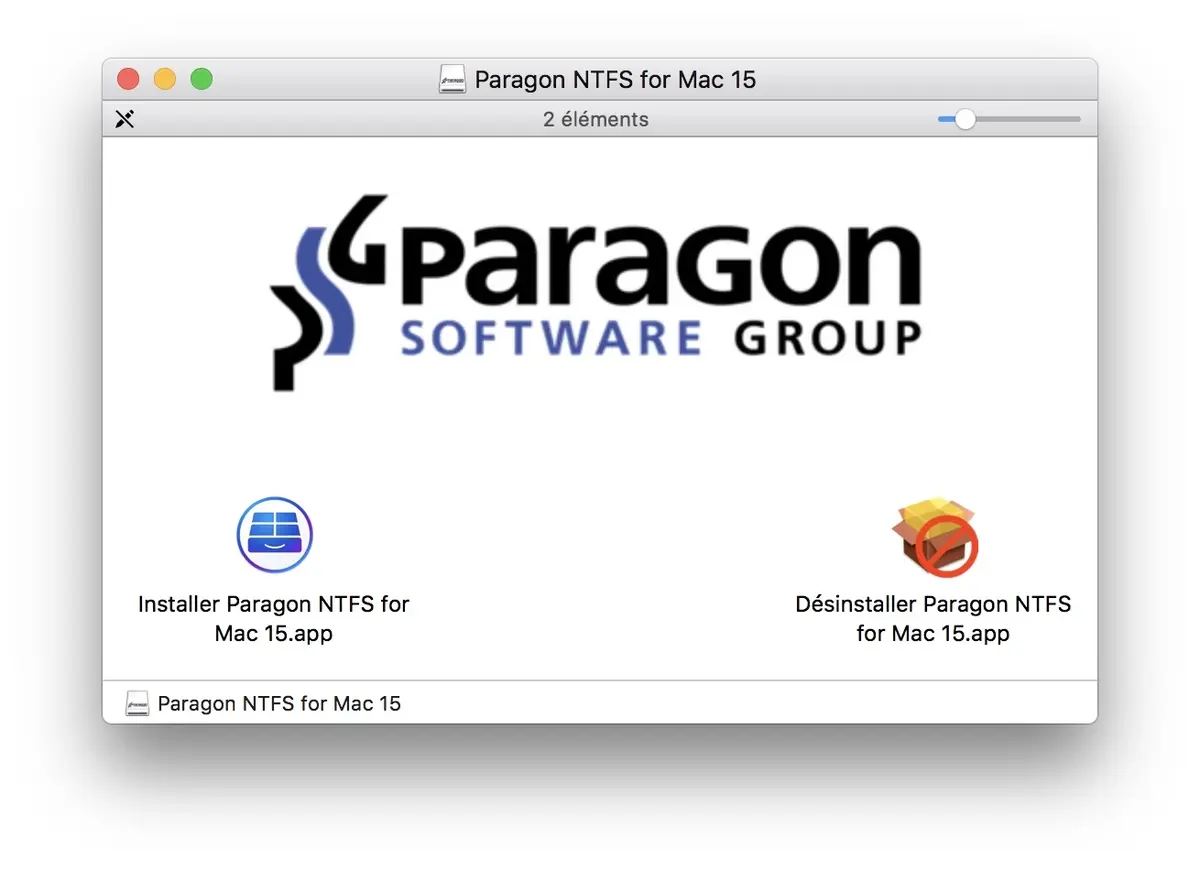 Test de Paragon NTFS 15 pour Mac, pour écrire sur des partitions Windows (NTFS)