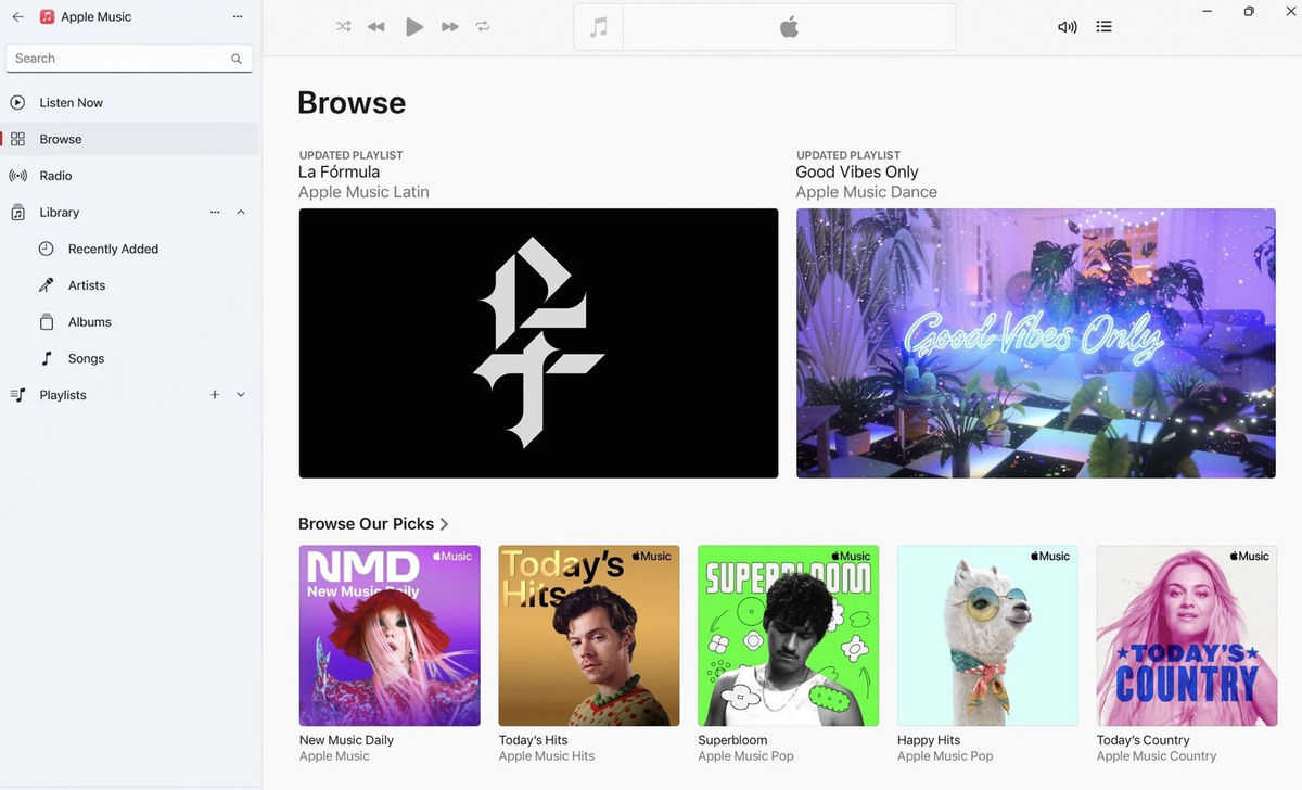 Apple Music pour Windows remplacera à terme iTunes