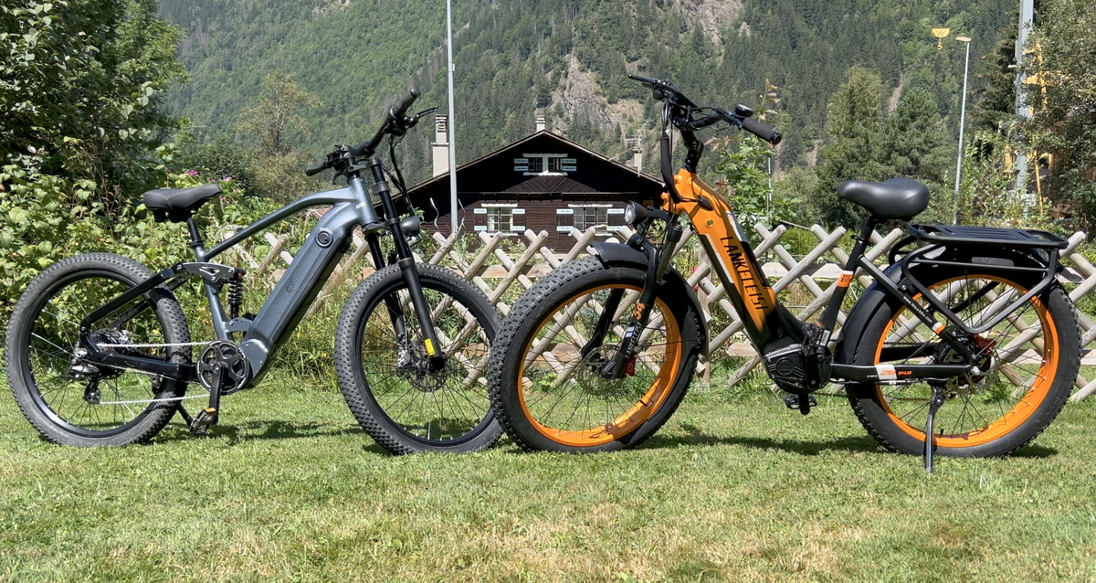 Comparatif de VTT à capteur de couple à moins de 2000€ : Lankeleisi MG600 Plus vs CMACEWHEEL AL26