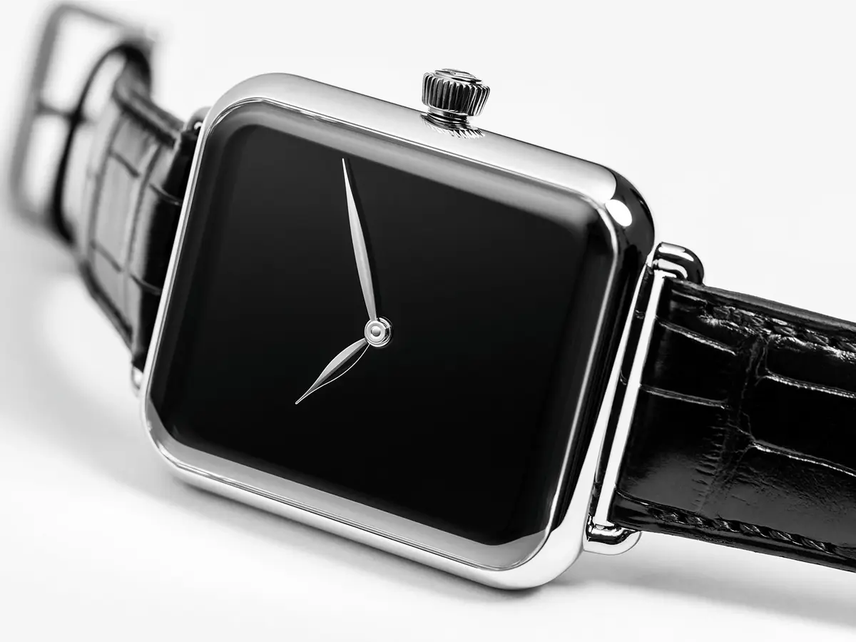 La Swiss Alp Watch Zzzz d'H. Moser  rappelle une Apple Watch en veille