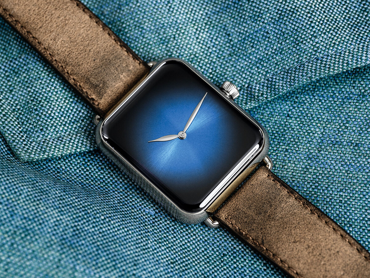 La Swiss Alp Watch Zzzz d'H. Moser  rappelle une Apple Watch en veille