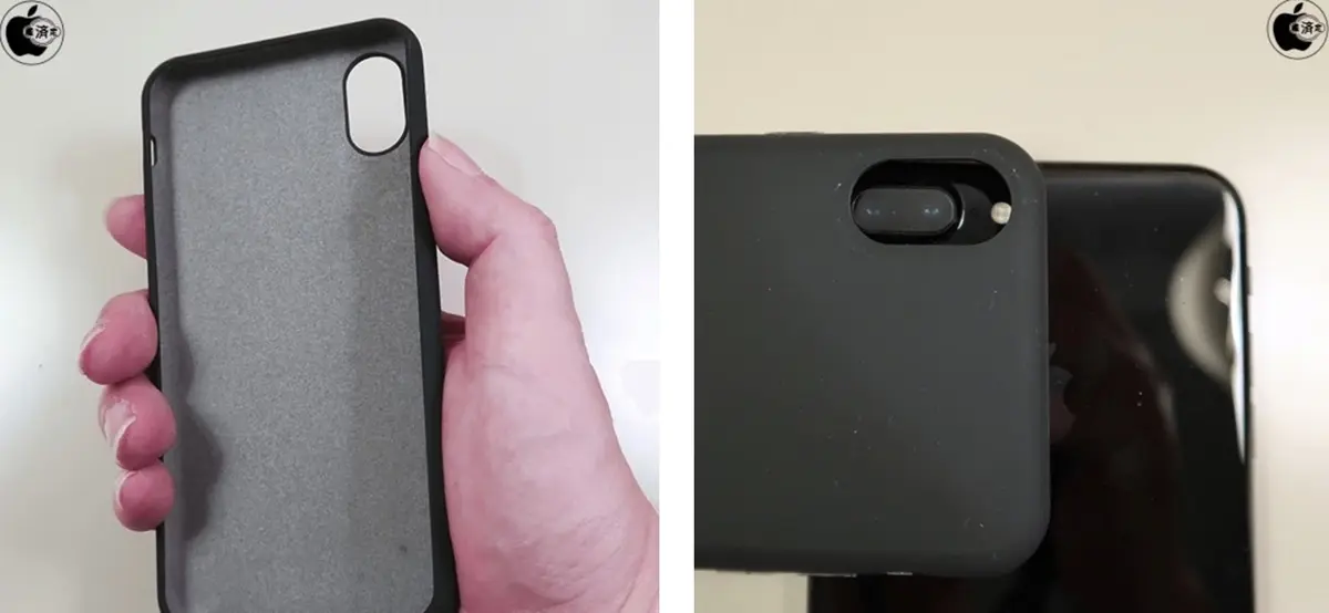 Une coque censée être adaptée à l'iPhone 8 comparée aux iPhone 7 et 7 Plus