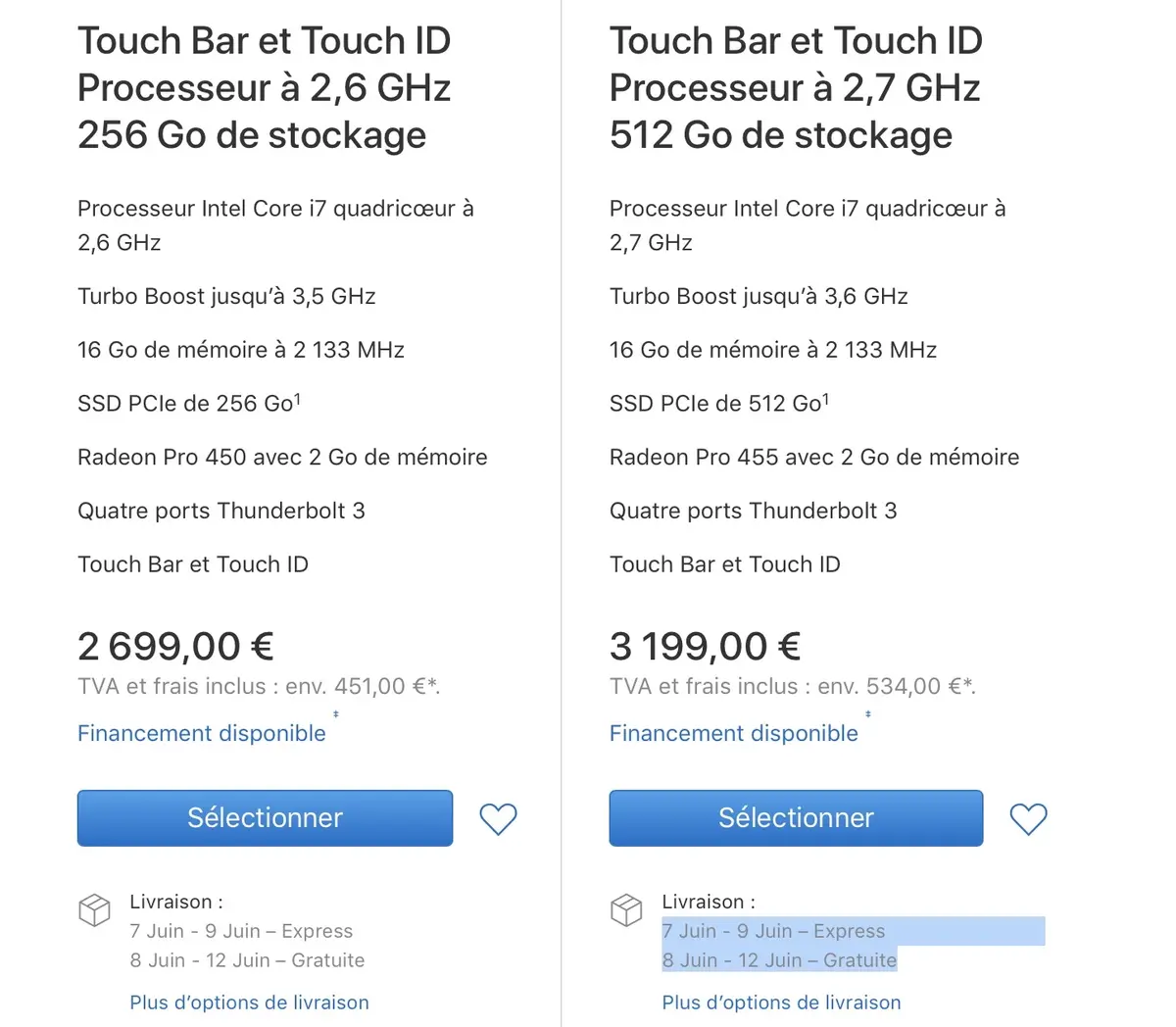 Les délais des MacBook Pro 15" 2016 évoluent (avant l'arrivée de nouveaux modèles ?)