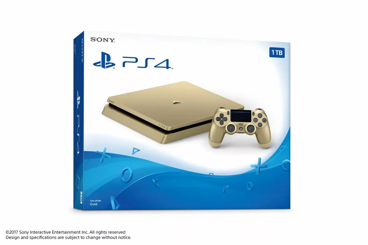 Sony officialise sa PlayStation 4 couleur or