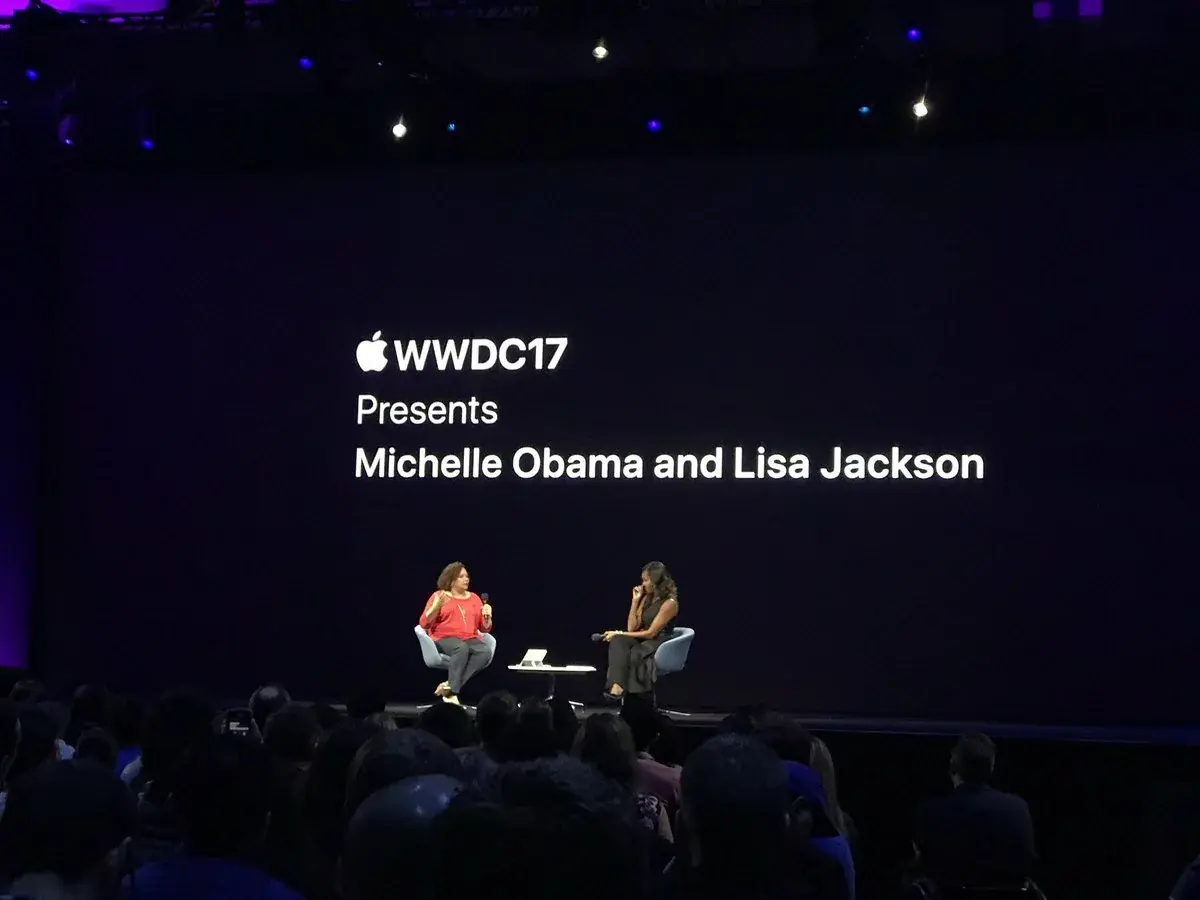 Michelle Obama #WWDC : "Les femmes s'occupent de tout! (Qui donc va utiliser vos apps ?)"