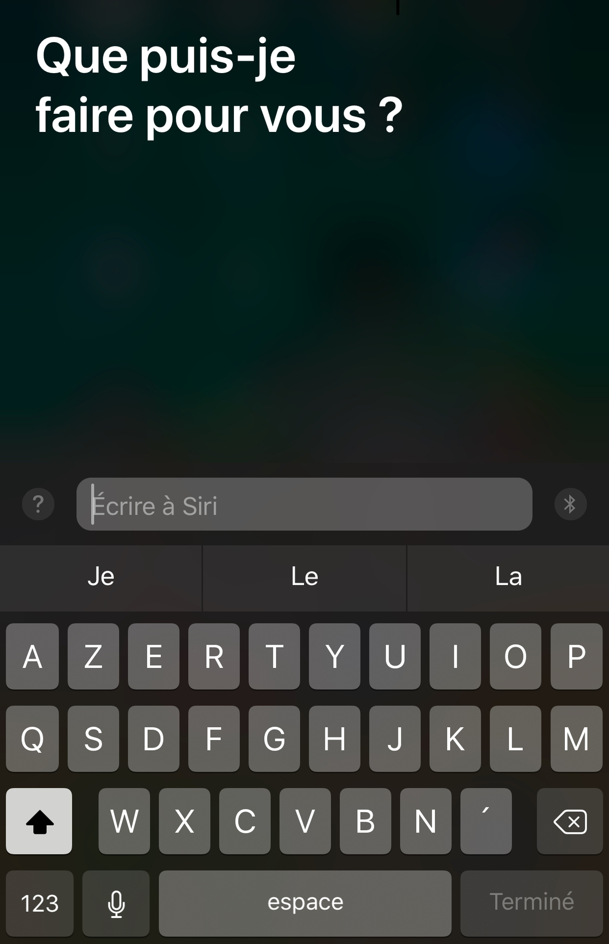 iOS 11 et macOS High Sierra permettent de converser à l'écrit avec Siri