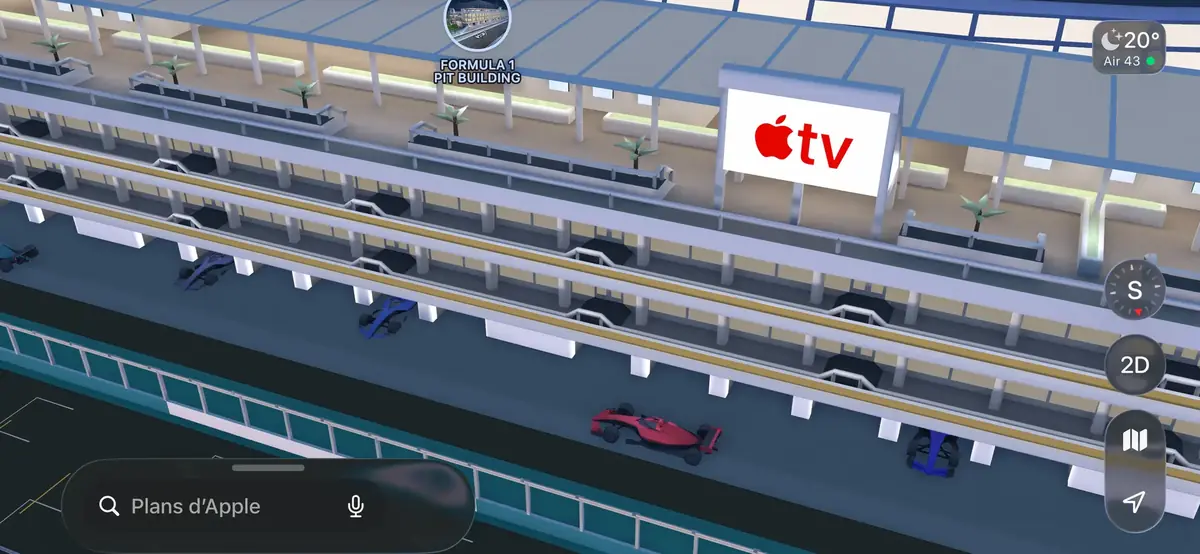 Apple Plans passe en mode Formule 1 pour le Grand Prix de Miami