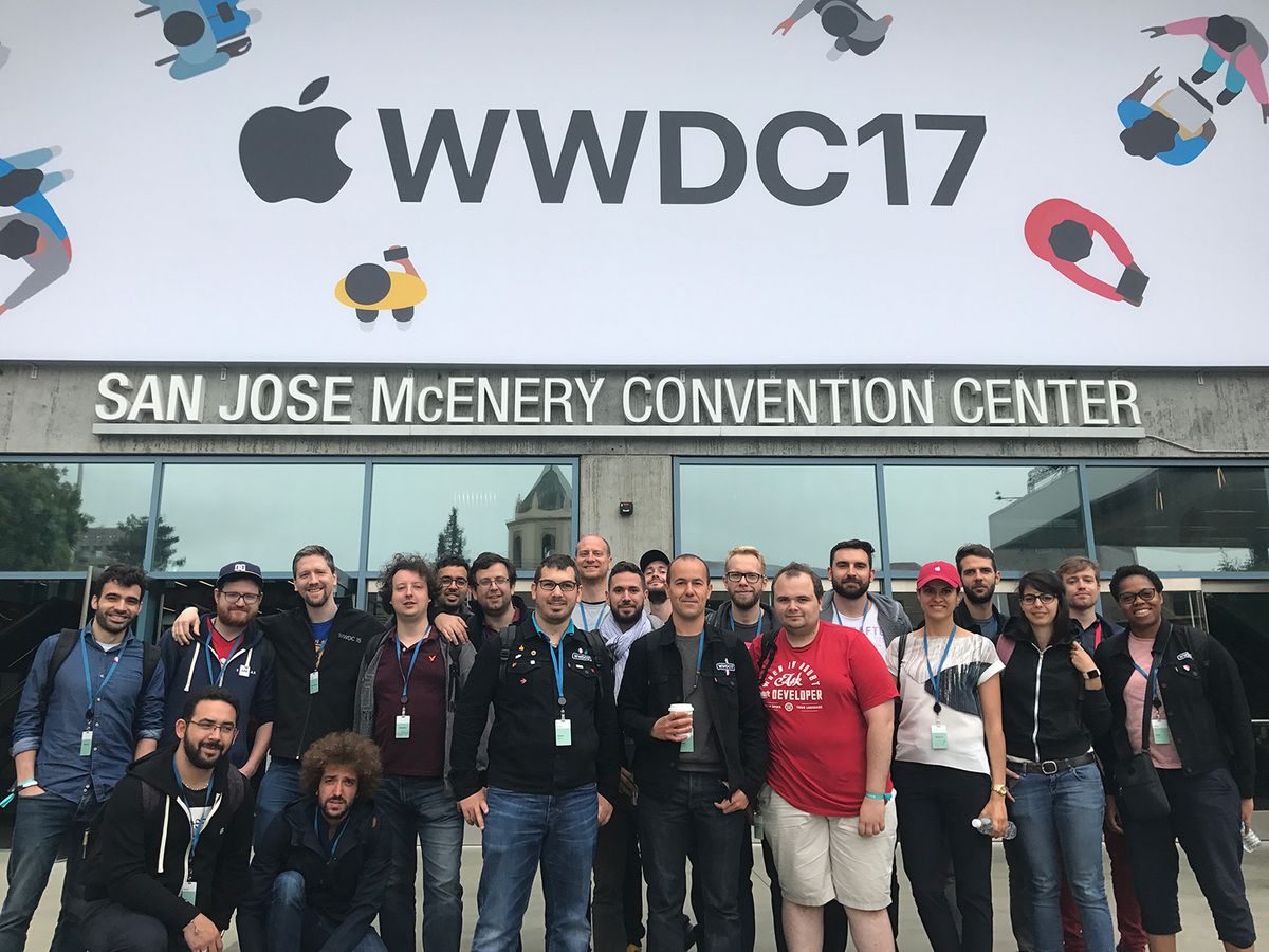 #WWDC : les frenchies réunis avant de rentrer (photo) et les 2 derniers Pin's !